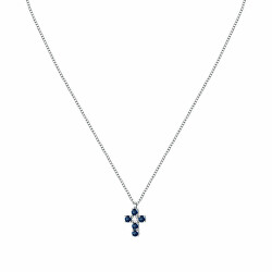 Collana di stile in argento con croce Tesori SAIW216