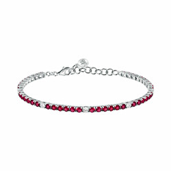 Bracciale Tennis in argento con zirconi Tesori SAIW230