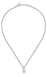 Nadčasový dámský náhrdelník s krystaly Tear Drop Design SAYP04