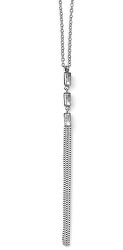 Designový náhrdelník s čirými zirkony Swarovski Spectrum 12156