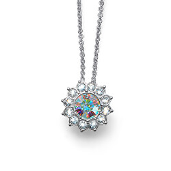 Elegantní náhrdelník se zirkony Romantic 12264 AB