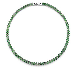 Luxusní náhrdelník se zirkony Metsaema Tennis 12297 GRE