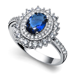 Luxusní stříbrný prsten ve stylu Kate Pure 63270