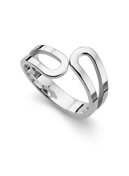 Minimalistický oceľový prsteň Character 41198