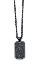 Moderní ocelový náhrdelník Psí známka Hercules 12337