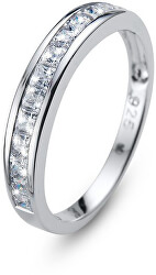 Originální prsten s krystaly Foursquare 63231