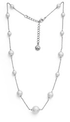 Colier fermecător cu perle Oceanides Silky Pearls 12308