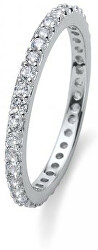 Stříbrný prsten s krystaly Beach Jolie 63225