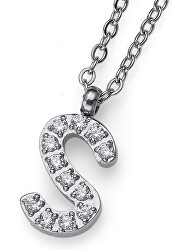 Stylový náhrdelník Initial S 11848