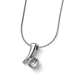 Colier stilat cu cristal Run 12268
