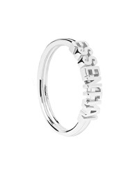 Elegantný strieborný prsteň ESSENTIAL Silver AN02-608