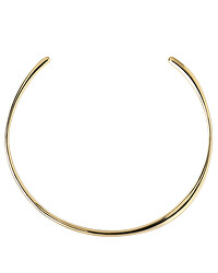 Moderný pozlátený náhrdelník PIROUETTE Gold CO01-387-U