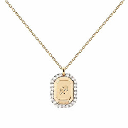 Originálny pozlátený náhrdelník Strelec SAGITTARIUS CO01-576-U (retiazka, prívesok)