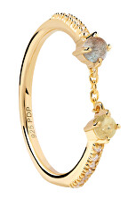 Originale anello placcato in oro con zirconi ZENA AN01-652