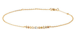 Pozlacený náramek s barevnými zirkony Lotus Colors PU01-845-U