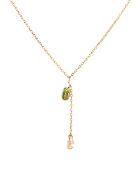 Slušivý pozlacený náhrdelník Linda Colors CO01-863-U