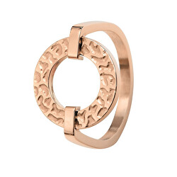 Nadčasový bronzový prsteň Caprice BJ01A340