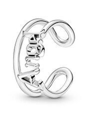 Otevřený stříbrný prsten Angel Me 190105C00