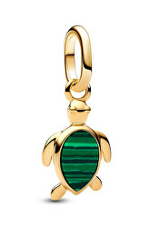 Pozlacený přívěsek Želva Mini Shine 763823C01