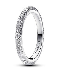 Půvabný stříbrný prsten s krystaly Me 193322C01