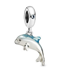 Stříbrný přívěsek Veselý delfín 798947C01