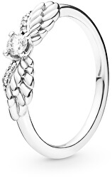 Stříbrný prsten Andělská křídla 198500C01