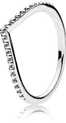 Ezüst gyűrű gyöngyökkel díszítve 196315