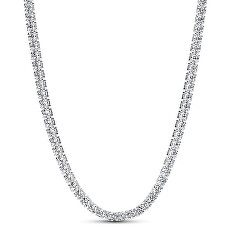 Tenisový stříbrný náhrdelník choker Timeless 393806C01-40