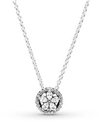 Csillogó ezüst nyaklánc Sparkling Snowflake 399230C01-45  (lánc, medál)