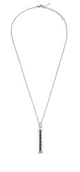 Elegantný pánsky náhrdelník s kryštálmi Mix PEAGN0033101