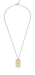 Fashion bicolor náhrdelník pre mužov Revelry PEAGN0033302