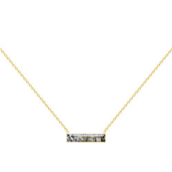 Luxusný oceľový náhrdelník Desire s českým krištáľom Preciosa 7430Y19
