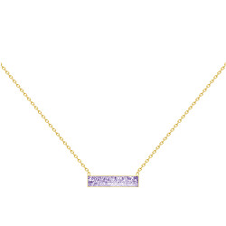 Luxusný oceľový náhrdelník Desire s českým krištáľom Preciosa 7430Y56