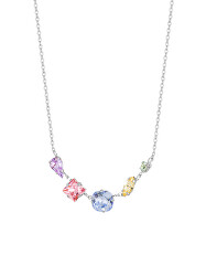 Halskette mit farbigen Steinen aus tschechischem Kristall Bonbon Candy 2490 70