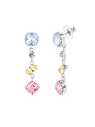 Ohrringe mit farbigen Steinen aus tschechischem Kristall Bonbon Candy 2491 70