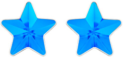 Oceľové náušnice s hviezdičkou Virgo Akva 7343 67