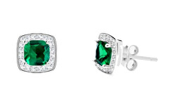 Překrásné stříbrné náušnice Minas Crystal Treasures 5313 66