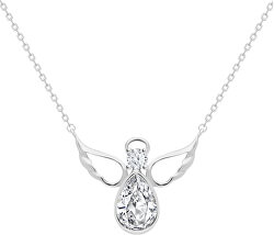 Stříbrný náhrdelník Angelic Faith 5292 00 (řetízek, přívěsek)