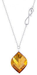 Stříbrný náhrdelník s krystalem Faith 6025 61