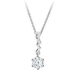 Stříbrný náhrdelník Tilia 5281 00 (řetízek, přívěsek)