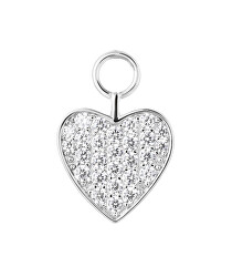 Ciondolo in argento Cuore con zirconi cubici Preciosa Vibes Heart S502 00