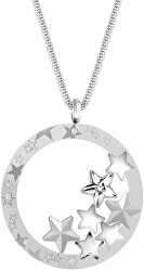 Výrazný ocelový náhrdelník Virgo 7340 10