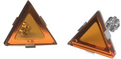 Elegantní stříbrné náušnice by Gabriela Koukalová Triangle NA6271