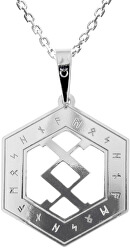 Pánský stříbrný náhrdelník Happ KO5203_MO060_50_RH  (řetízek, přívěsek)