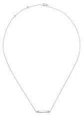 Collana da donna minimalista in acciaio Flow TJ3574