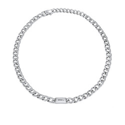 Slušivý ocelový náhrdelník Logomania TJ3070