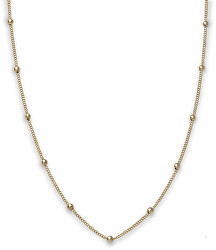Pozlacený ocelový náhrdelník s kuličkami Iggy JDCHG-J057