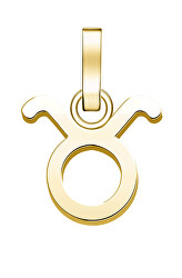 Pandantiv placat cu aur Taur The Pendant PE-Gold-Taurus-S