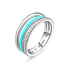 Nádherný stříbrný prsten Gaia RZGA35