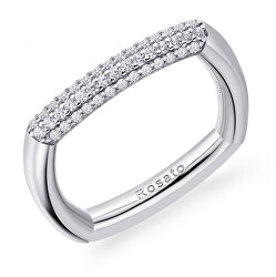 Stylový stříbrný prsten se zirkony Bianca RZBI31